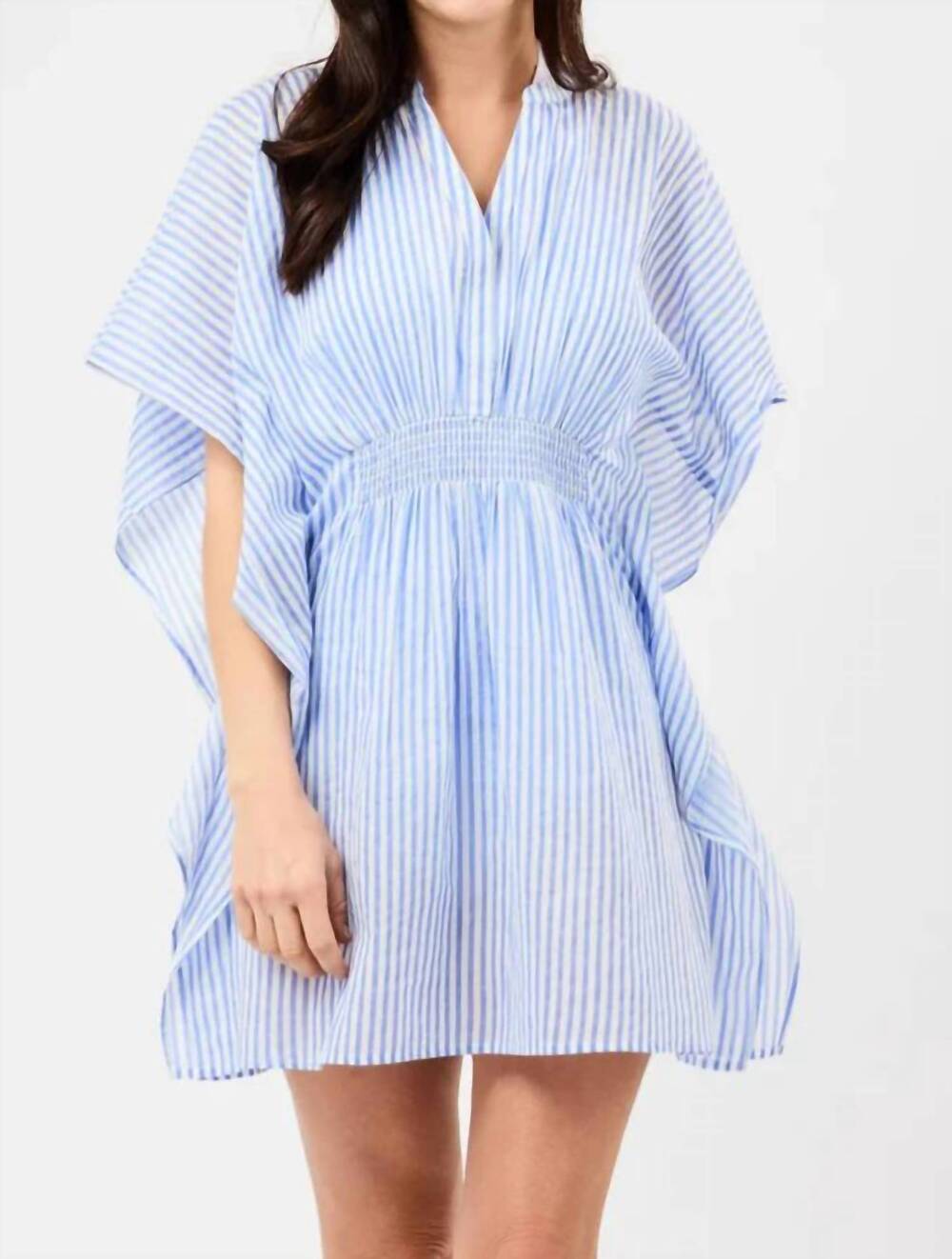 NEW MARY SQUARE priscilla mini dress in blue
